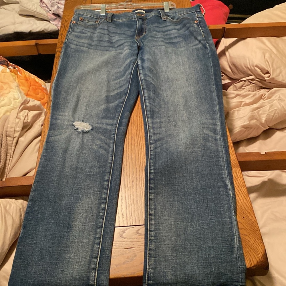 J Crew blue jeans